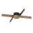 Eglo Connect.Z Smart Lampa sufitowa Folcino-Z Stal Bronze, Czarny 36W 3720lm - 827-865 Przestrajalny Valkoinen + RGB | Ściemnianie
